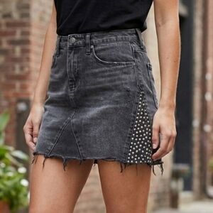 BLANKNYC Studded Denim Mini-Skirt Size 27